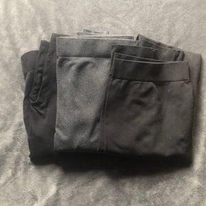 3 pairs of maternity leggings size M/L